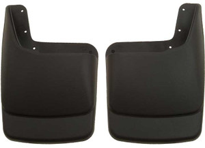 Husky Liner - 0310 Ford Sd Regular/super Cab/crew Cab W/factory Wheel Flares Rear Mud/splash Guards M.g. Black - 57581