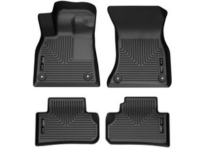 Husky Liner - 1823 Audi Q5/sq5 Weatherbeater Front & 2nd Seat Floor Liner Black - 95941