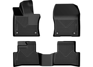 Husky Liner - 25c Lexus Ux300h Weatherbeater Fr & 2nd Row Floor Liner Black - 95991
