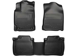 Husky Liner - 1217 Camry Custom Molded Front & 2nd Seat Floor Liners Black - 98901