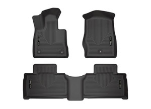 Husky Liner - 20c Explorer Front & 2nd Row Floor Liners Black - 99321