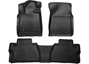 Husky Liner - 1421 Tundra Crewmax Front/2nd Seat Liners Weatherbeater Black - 99581