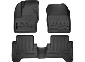 Husky Liner - 1319 Escape Weatherbeater Front & 2nd Seat Floor Liner Black - 99741