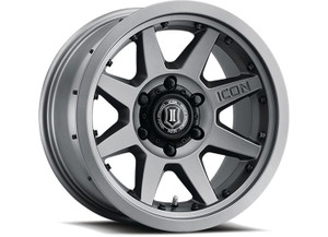 Icon Vehicle Dynamics - 17 Rebound Pro Wheels Size 17x8.5 Finish Titanium Bolt Pattern 6 X 5.5 Backspace 4.75 Offset 0mm - 21817858347TT