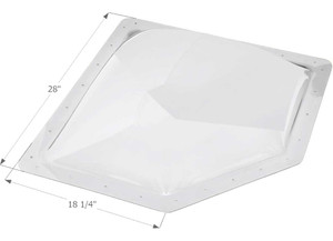 Icon - Skylight Nsl2414w White 7 Dome - 12179