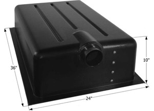 Icon - Holding Tank Ht159ed W/3in Spigot & 4 Level Sensors - 12376