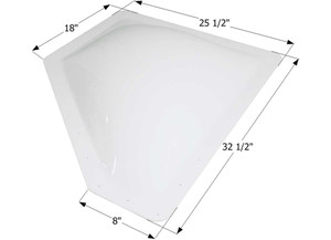 Icon - Skylight Nsl29bw White - 12594