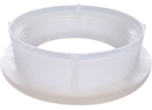 Icon - Spin Fitting Raised 3in Fpt White - 14016