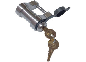 InfiniteRule Security - Trailer Latch Lock For 11/8in Trailer Coupler Latch Stainless Steel - 61106-S