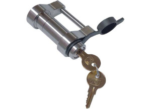 InfiniteRule Security - Trailer Latch Lock For 15/8in Trailer Coupler Latch Stainless Steel - 61112-S