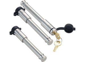 InfiniteRule Security - 3 Pk Mixedkahitch Locks For Geny Hitch 21k Lb Mega Duty Seriesincludes Lock For 2.5in Receiver - 61651-S