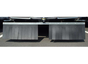 Imatech-Moore - Universal Splash Guard15in X 76in Black - BN076N