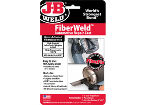 JB Weld - Jb Weld Fiberweld Automotive Repair Cast Kit 2in X 36in Carded - 38237