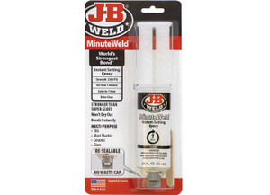 JB Weld - Minuteweld Carded 25ml Resealable Syringe - 50101