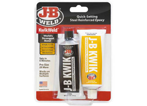 JB Weld - Jb Kwik  Pro Size Blister (2) 5oz Twin Tubes/10oz Total - 8271