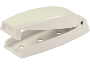 JR - Baggage Door Catch Bullet White - 10234