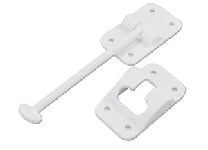 JR - 6in Tstyle Door Holder Polar White - 10444