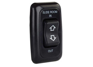 JR - Single Slideout Switch Assembly W/bezel Black - 12285