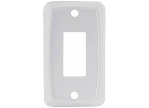 JR - Single Face Plate White - 12841-5