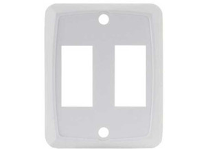 JR - Double Face Plate White - 12875