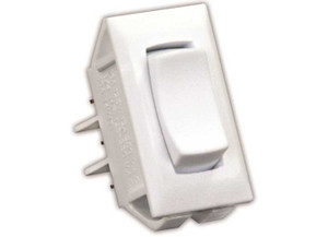JR - Spdt On/off/on Switch Polar White - 13435
