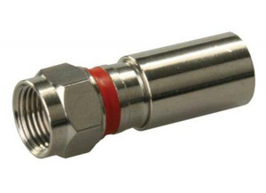 JR - Rg59 Compression Fittings For Hd/satellite (2 Pk) - 47285