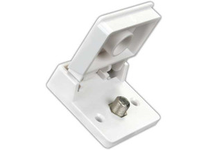 JR - Exterior Weatherproof Tv Jack Polar White - 47755