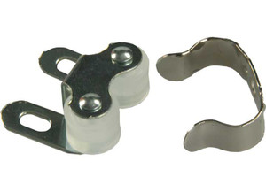 JR - Double Roller Cabinet Catch W/clip (2 Pk) - 70225
