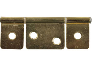 JR - 31/2in Nonmortise Hinge Brass (2 Pk) - 70625