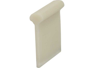 JR - Type E  End Stop White (2 Pk) - 81285