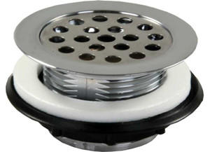 JR - Plastic Shower Strainer W/shower Grid Chrome - 95175