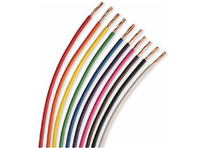 J T & T - Primary Wire  Rated 80 Degrees C 10 Awg Blue 8 Ft - 106F