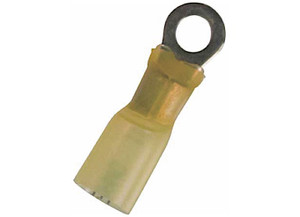 J T & T - 1210 #10 Yellow Cs Heat Shrink Ring 4 Pcs - 2314J