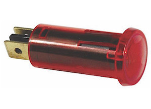 J T & T - Red Warning Light W/lucar Terminals 16a 12v 1 Pc - 2632H