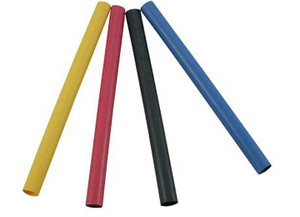 J T & T - 1/4in Heat Shrink Tubing Assorted (5) 4in Pcs - 4058H