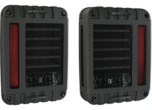 JW Speaker - 0718 Wrangler 1224v Dot Led Tail Light Kit 2 Light Kit - 347531