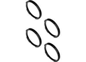 KC Hilites - Flex Era Led Light Bar Bezel Kit For 10in Segments Gloss Black - 30581