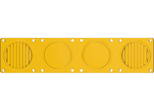 KC Hilites - Flex Era Led Light Bar Performance Yellow Combo Beam Lens For Light Bars - 4274