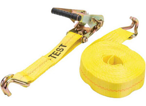 Keeper - 27ft X 2in Ratchet Tiedown J Hooks 3333 Lbs. Wll (10000 Lbs. Break Strength) - 4622