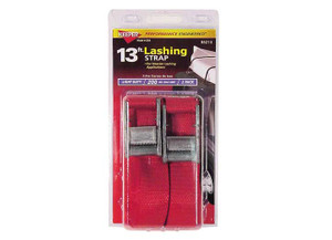 Keeper - 13ft X 1in Lashing Strap 200 Lbs Wll (600 Lbs Break Strength) 2 Pack Space Saver - 85213