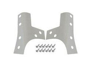 Kentrol - 2007c Jeep Wrangler Windshield Support Overlays (pair) - 30074