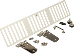 Kentrol - 97 Tj Hood Kit (without Hood Catch) Polished Stainless Steel - 30505WHC