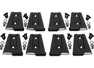 Kentrol - 2007c Jeep Wrangler Door Hinge Set (8 Pieces) (4 Door) - 30576
