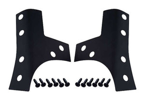 Kentrol - 2007c Jeep Wrangler Windshield Support Overlays (pair) - 80074