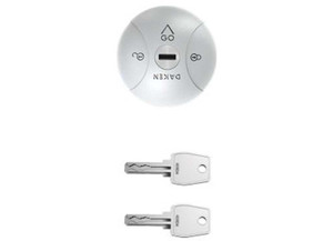 Holman - Saturn Go Security Device (1 Pc 2 Keys Keyed Alike) Gray - 84000