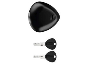 Holman - Blackstone Black Slam Van Lock (1 Piece 2 Keys) - 84420