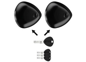 Holman - Blackstone Black Combo Van Lock (2 Pieces 4 Keys) - 84431