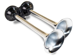 Kleinn Air Horns - Chrome Plated Dual Roof Mount Horn - 401