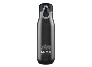 Kuma Outdoor Gear - Rope Water Bottle  Black - 205-KM-RWB-BB