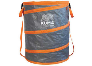Kuma Outdoor Gear - Pop Up Waste Bin Graphite/orange - 505-KM-PUWB-GROR